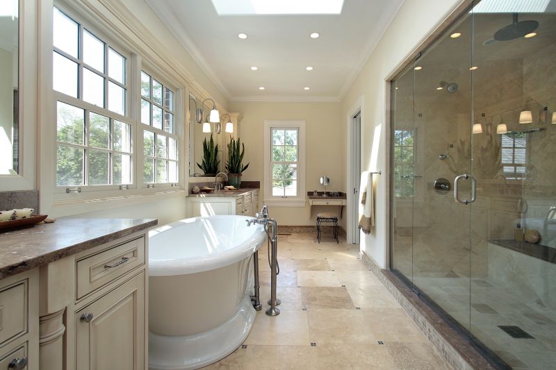 Luxury Bathroom with Freestanding Tub